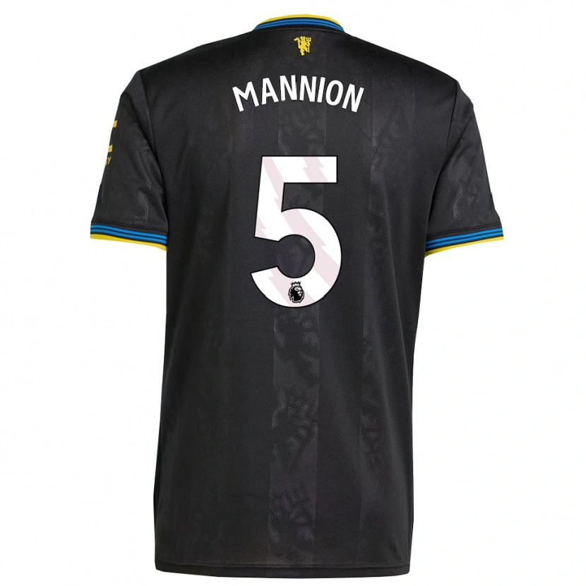 Danxen Damen Aoife Mannion #5 Schwarz Gelb Blau Ausweichtrikot Trikot 2025/26 T-Shirt Österreich