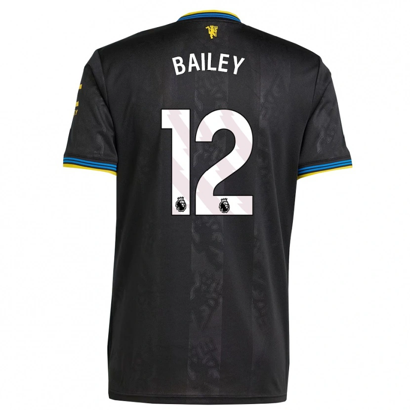 Danxen Damen James Bailey #12 Schwarz Gelb Blau Ausweichtrikot Trikot 2025/26 T-Shirt Österreich