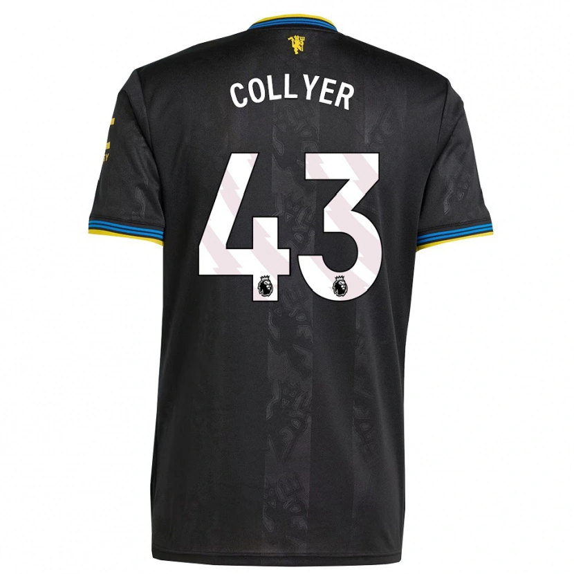 Danxen Damen Toby Collyer #43 Schwarz Gelb Blau Ausweichtrikot Trikot 2025/26 T-Shirt Österreich