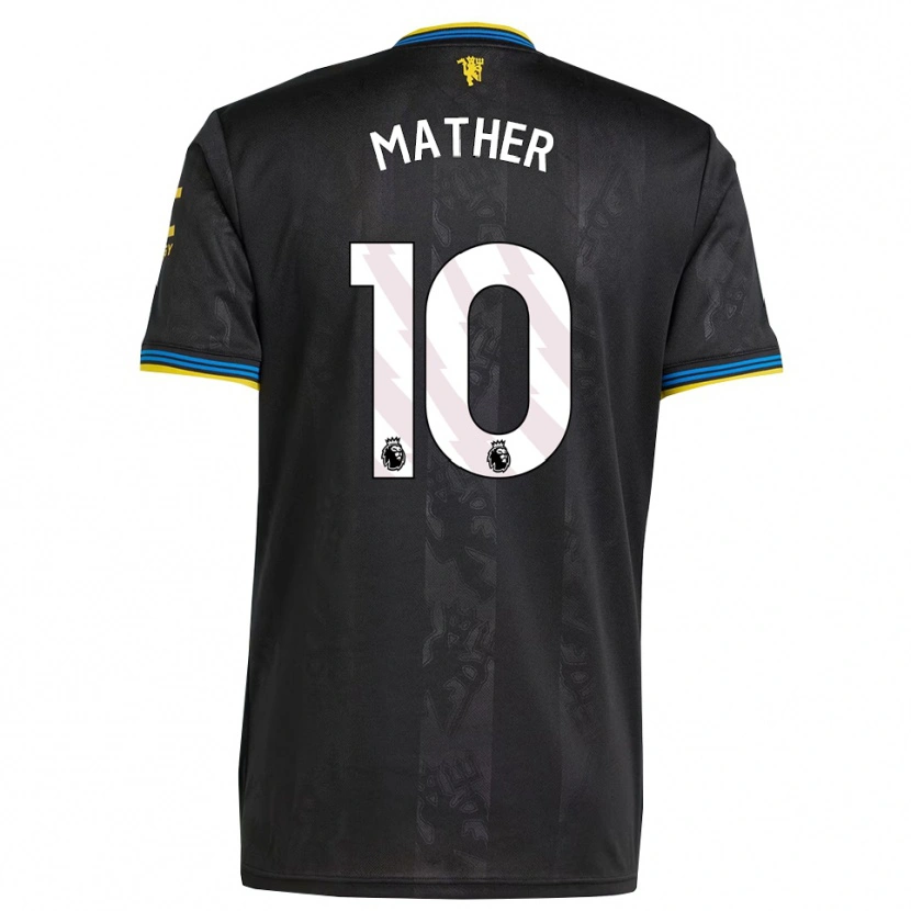 Danxen Damen Sam Mather #10 Schwarz Gelb Blau Ausweichtrikot Trikot 2025/26 T-Shirt Österreich