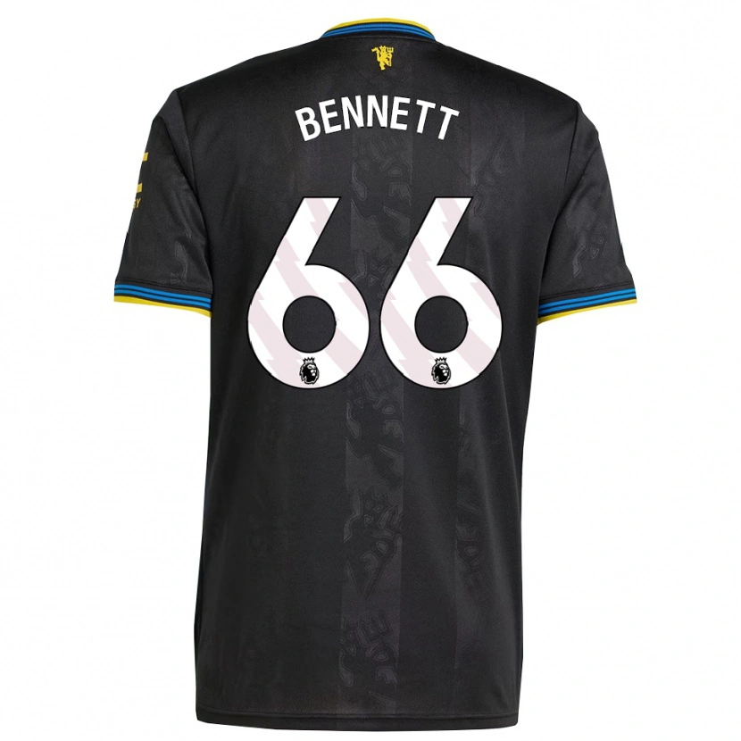 Danxen Damen Rhys Bennett #66 Schwarz Gelb Blau Ausweichtrikot Trikot 2025/26 T-Shirt Österreich