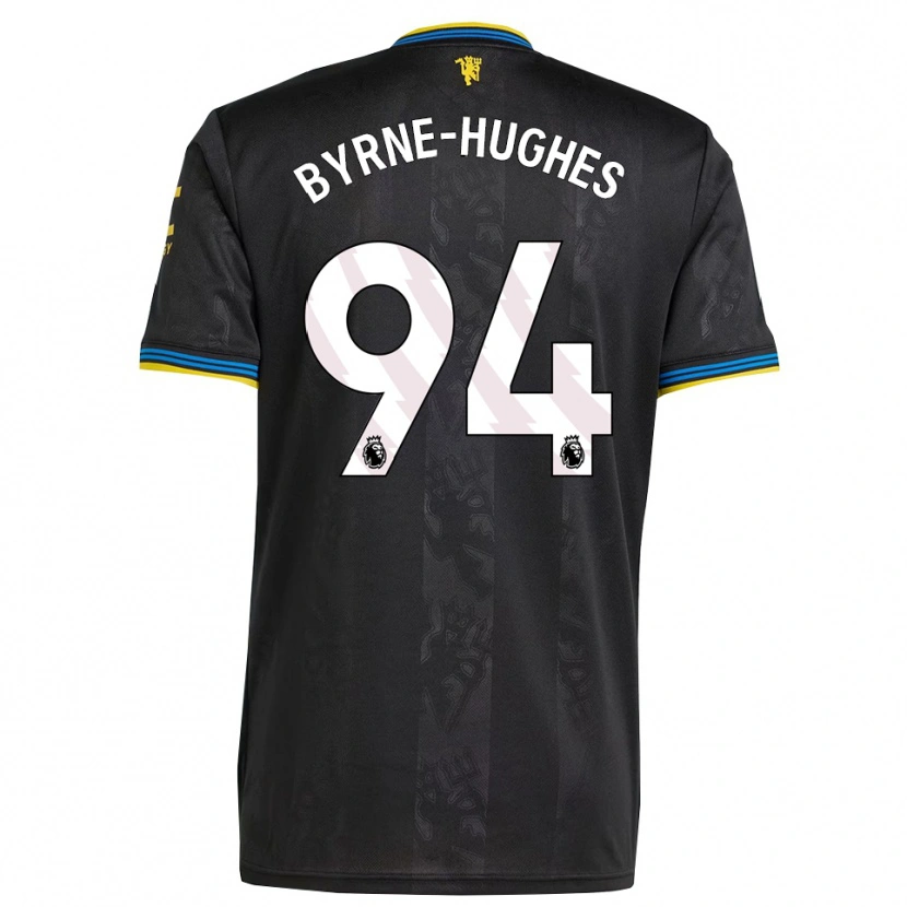 Danxen Damen Cameron Byrne-Hughes #94 Schwarz Gelb Blau Ausweichtrikot Trikot 2025/26 T-Shirt Österreich