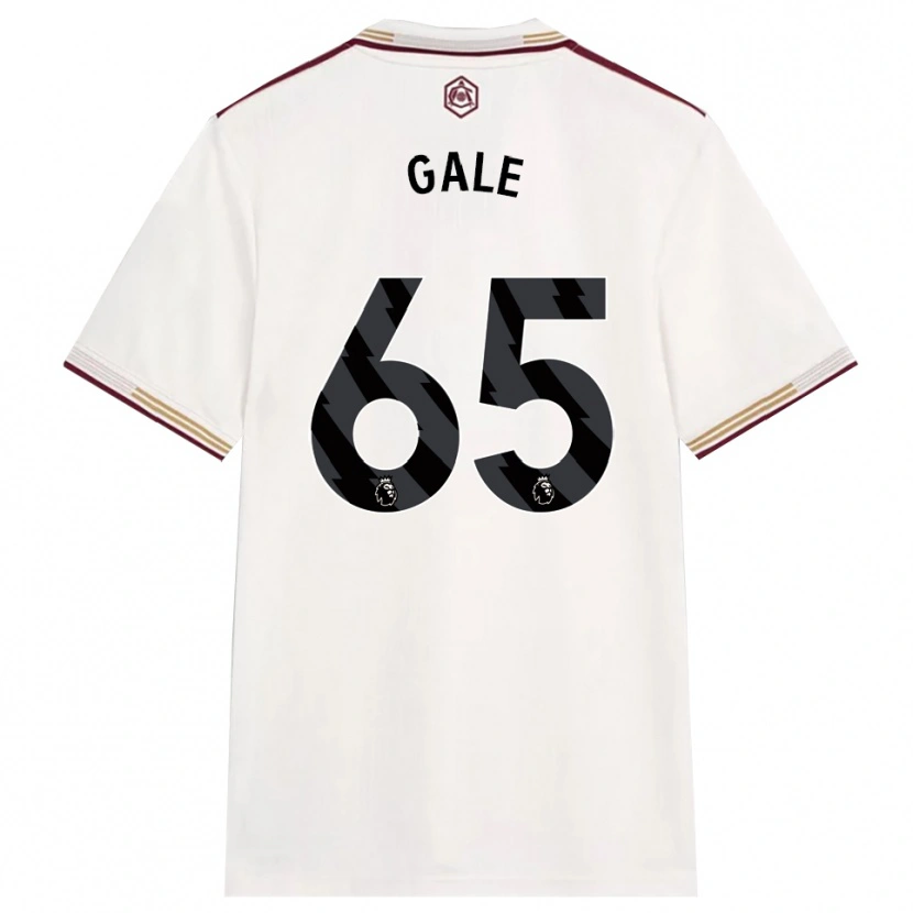 Danxen Damen Jessie Gale #65 Creme Weiß Burgunderrot Ausweichtrikot Trikot 2025/26 T-Shirt Österreich