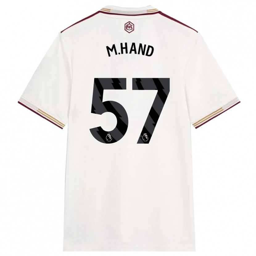 Danxen Damen Ismail Oulad M'hand #57 Creme Weiß Burgunderrot Ausweichtrikot Trikot 2025/26 T-Shirt Österreich