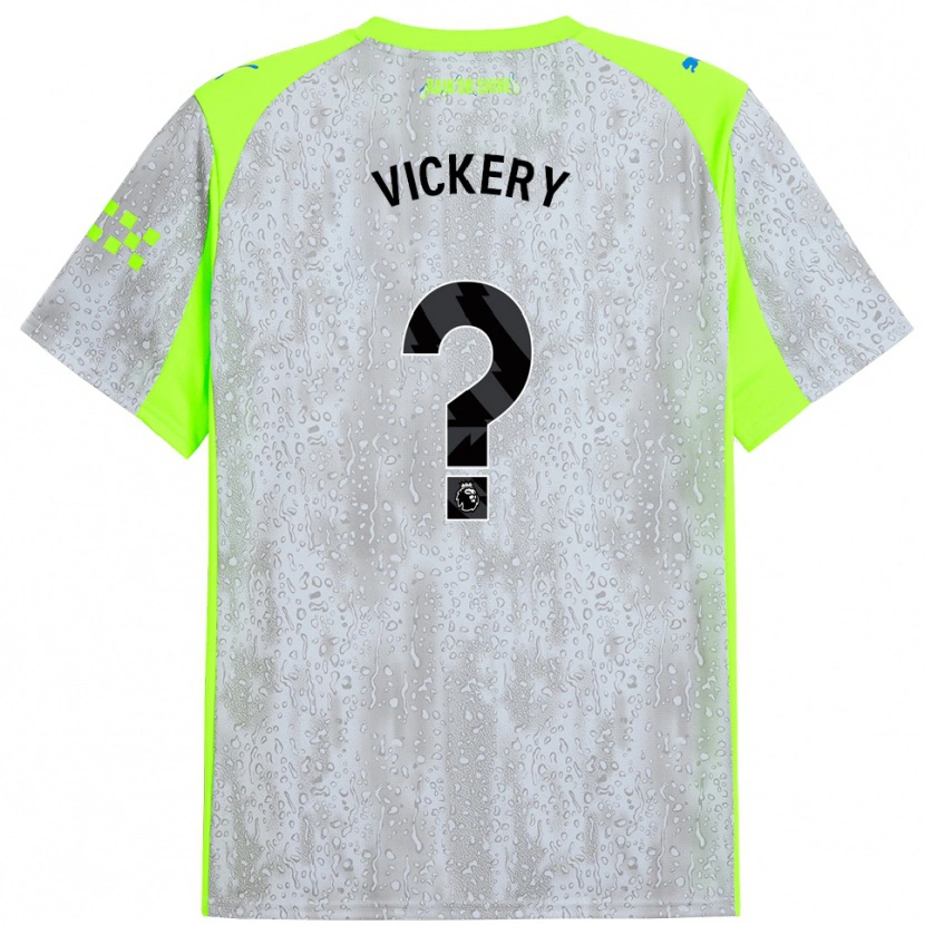 Danxen Damen Ben Vickery #0 Grau Gelb Ausweichtrikot Trikot 2025/26 T-Shirt Österreich