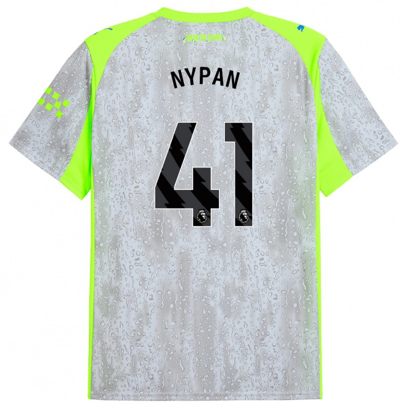 Danxen Damen Sverre Nypan #41 Grau Gelb Ausweichtrikot Trikot 2025/26 T-Shirt Österreich