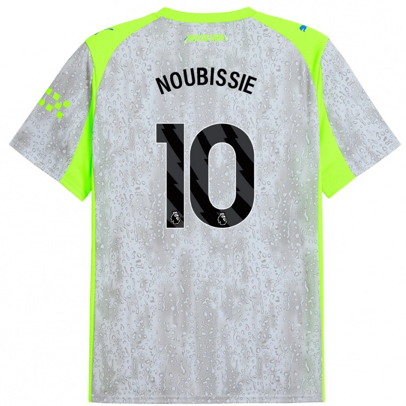 Danxen Damen Tyrese Noubissie #10 Grau Gelb Ausweichtrikot Trikot 2025/26 T-Shirt Österreich