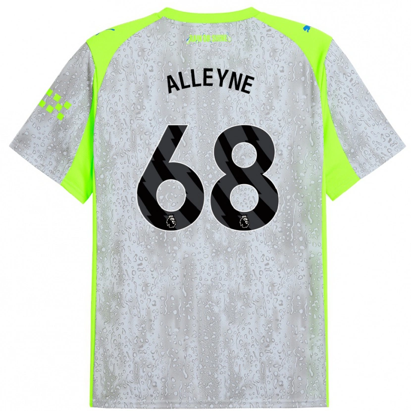 Danxen Damen Max Alleyne #68 Grau Gelb Ausweichtrikot Trikot 2025/26 T-Shirt Österreich