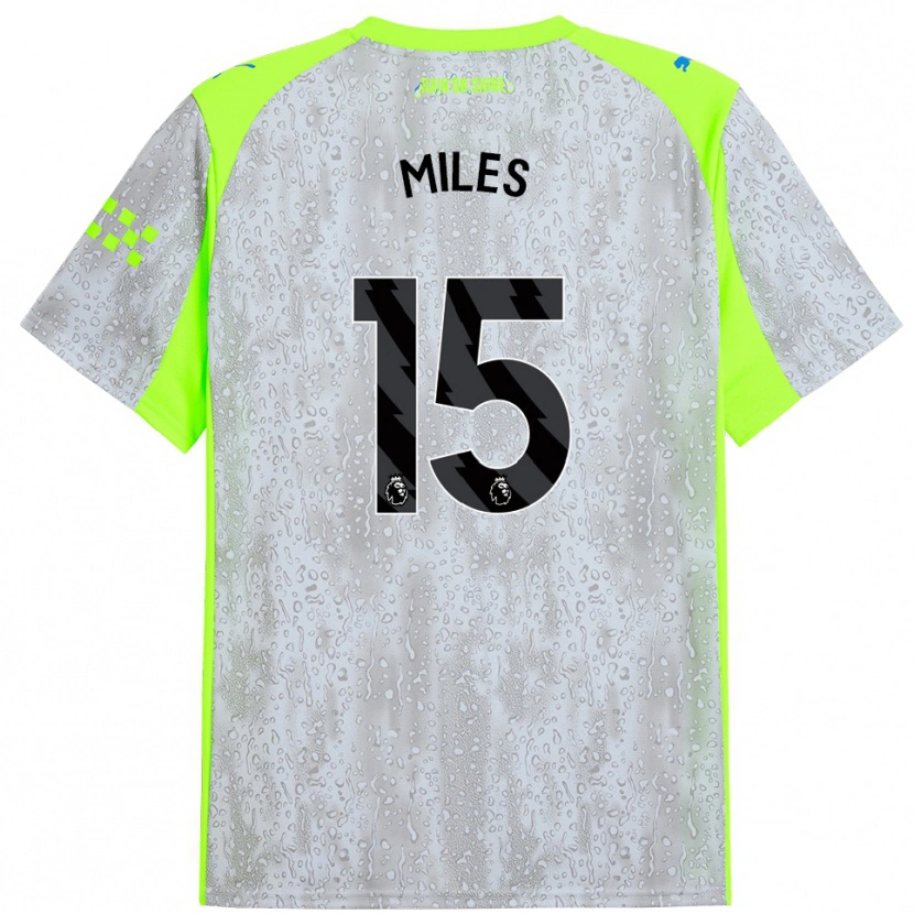 Danxen Damen Harrison Miles #15 Grau Gelb Ausweichtrikot Trikot 2025/26 T-Shirt Österreich