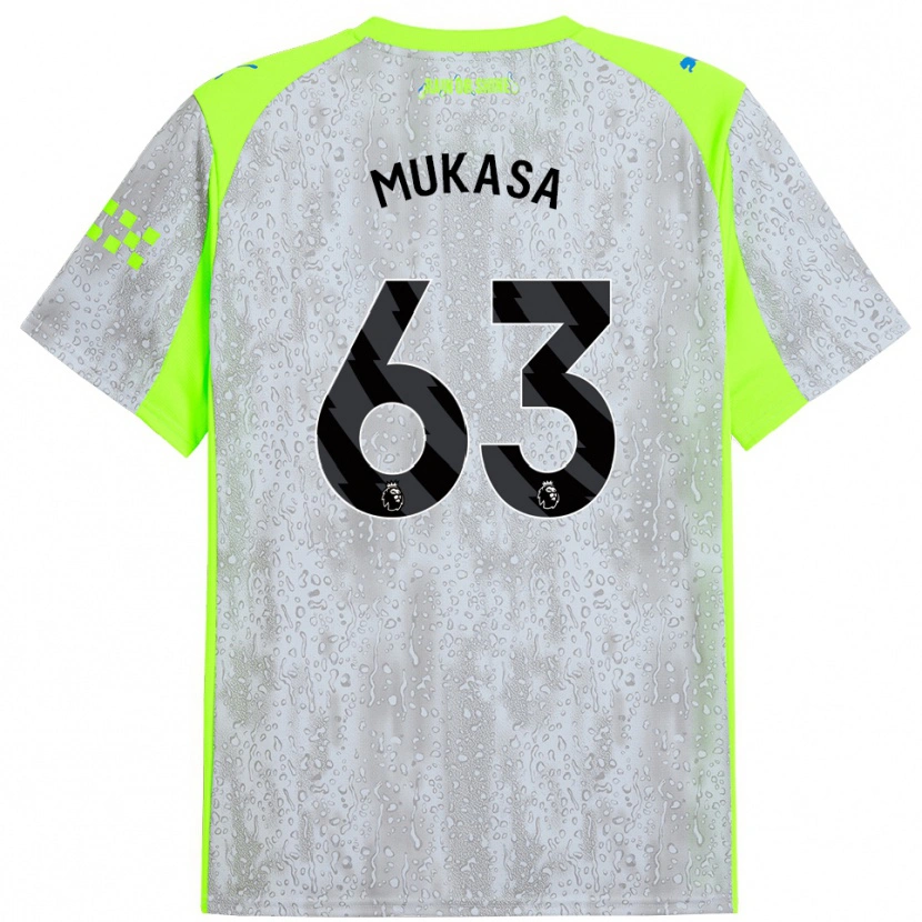 Danxen Damen Divine Mukasa #63 Grau Gelb Ausweichtrikot Trikot 2025/26 T-Shirt Österreich