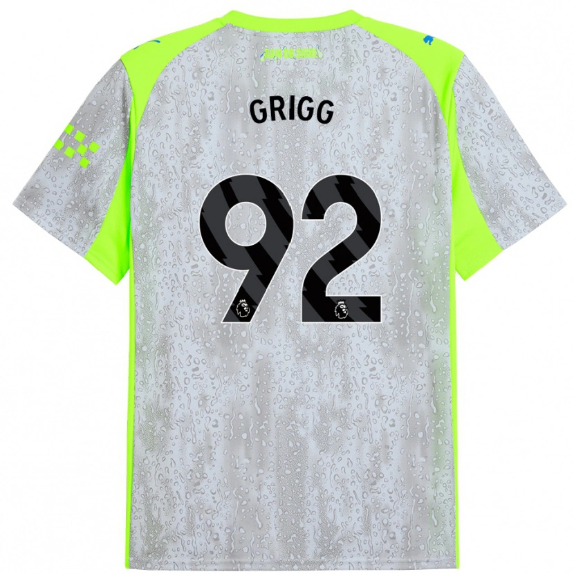 Danxen Damen Finley Grigg #92 Grau Gelb Ausweichtrikot Trikot 2025/26 T-Shirt Österreich