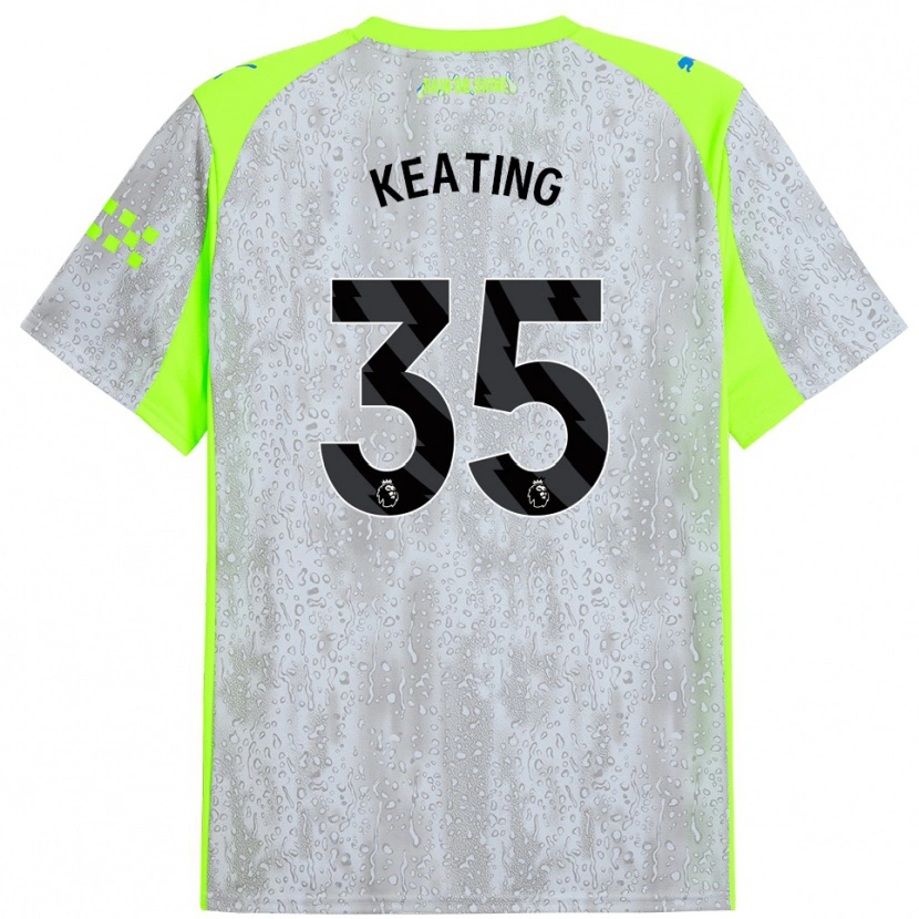 Danxen Damen Khiara Keating #35 Grau Gelb Ausweichtrikot Trikot 2025/26 T-Shirt Österreich