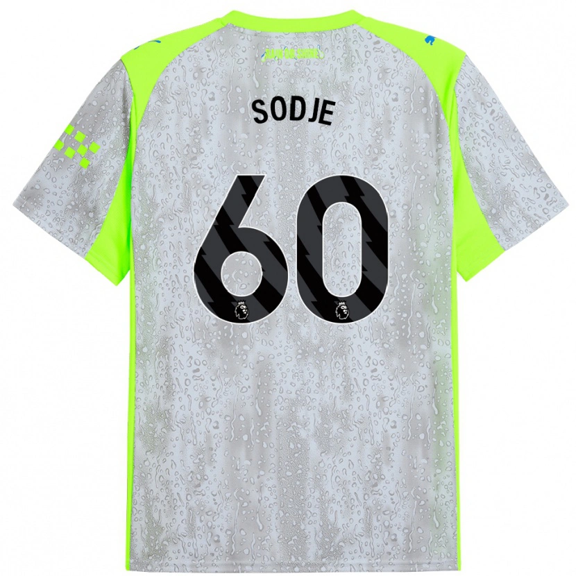 Danxen Damen Tai Sodje #60 Grau Gelb Ausweichtrikot Trikot 2025/26 T-Shirt Österreich