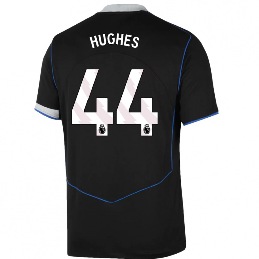 Danxen Damen Brodi Hughes #44 Schwarz Blau Silber Ausweichtrikot Trikot 2025/26 T-Shirt Österreich