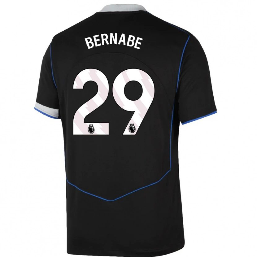 Danxen Damen Alejandra Bernabé #29 Schwarz Blau Silber Ausweichtrikot Trikot 2025/26 T-Shirt Österreich