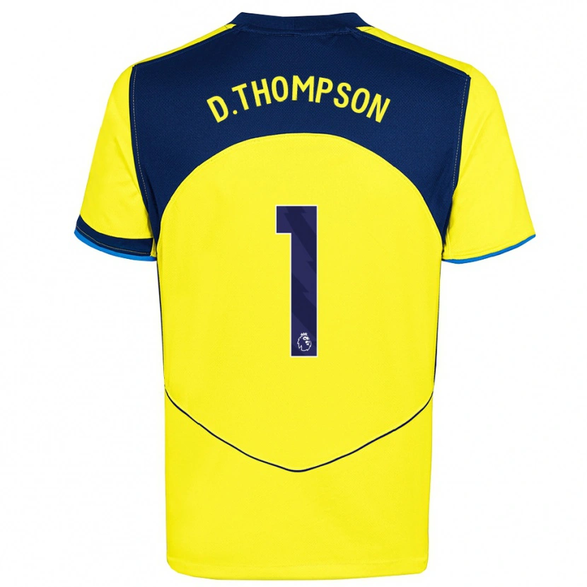 Danxen Damen Dylan Thompson #1 Gelb Marineblau Ausweichtrikot Trikot 2025/26 T-Shirt Österreich