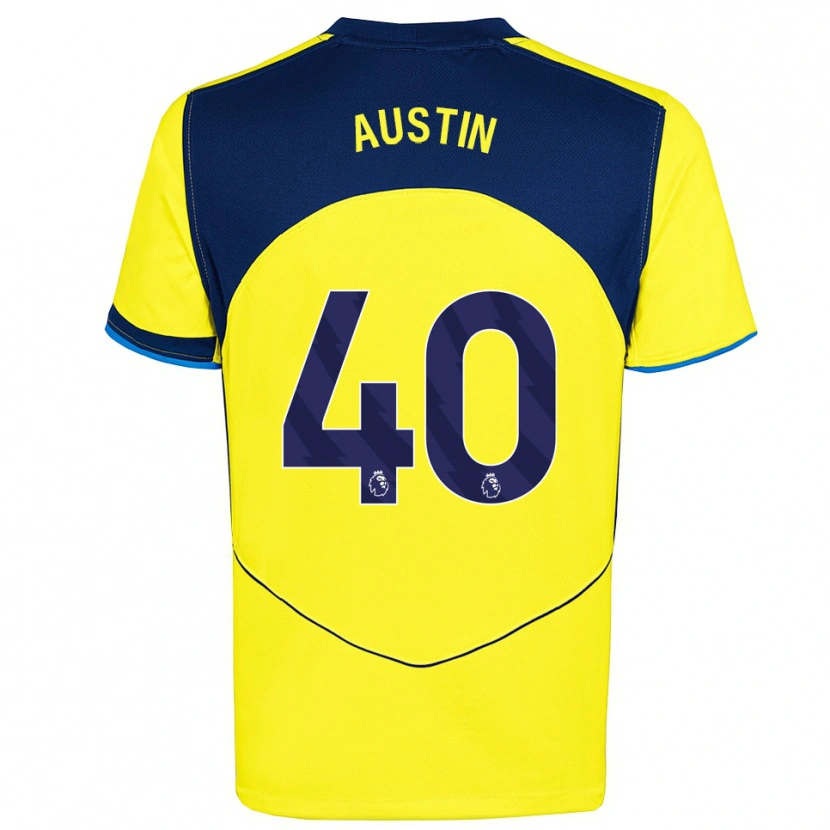 Danxen Damen Brandon Austin #40 Gelb Marineblau Ausweichtrikot Trikot 2025/26 T-Shirt Österreich