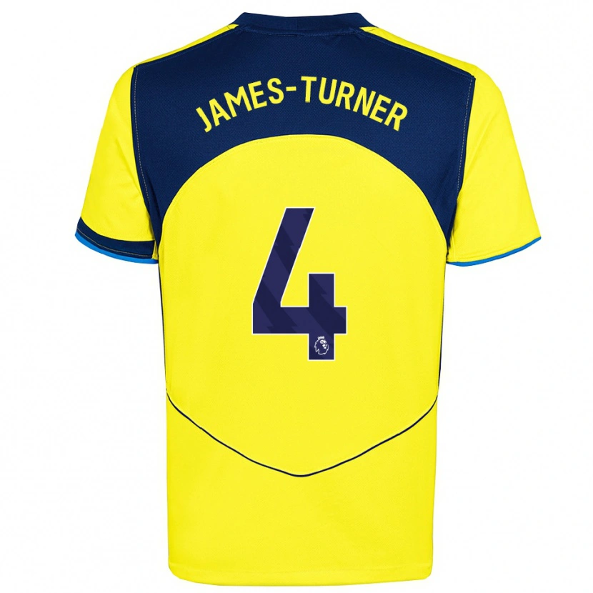 Danxen Damen Amy James-Turner #4 Gelb Marineblau Ausweichtrikot Trikot 2025/26 T-Shirt Österreich