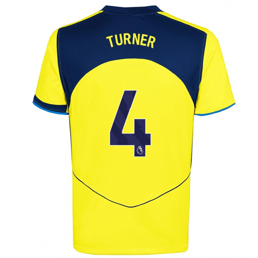 Danxen Damen Amy Turner #4 Gelb Marineblau Ausweichtrikot Trikot 2025/26 T-Shirt Österreich