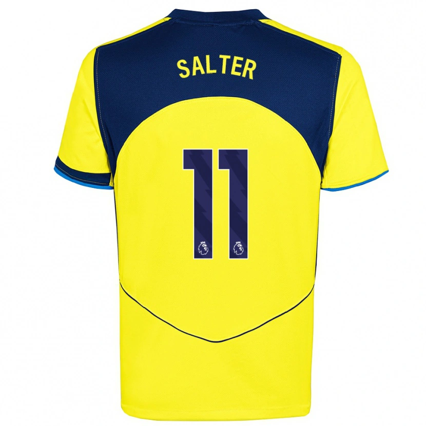 Danxen Damen Oliver Salter #11 Gelb Marineblau Ausweichtrikot Trikot 2025/26 T-Shirt Österreich