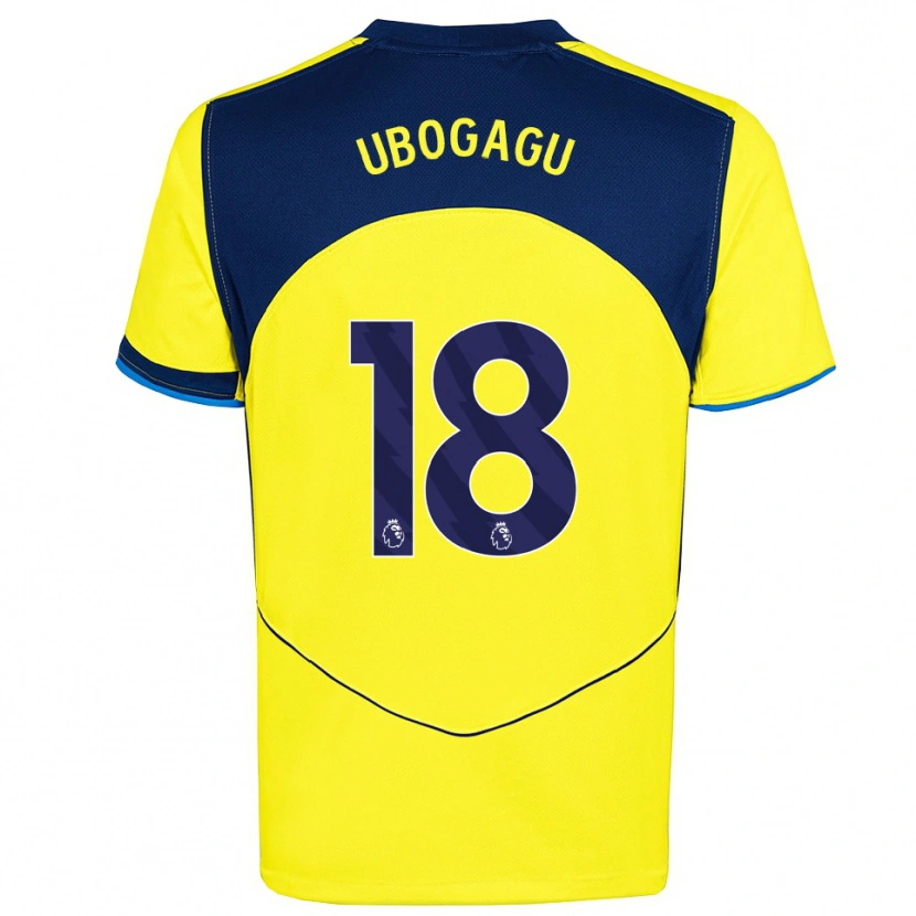 Danxen Damen Chioma Ubogagu #18 Gelb Marineblau Ausweichtrikot Trikot 2025/26 T-Shirt Österreich