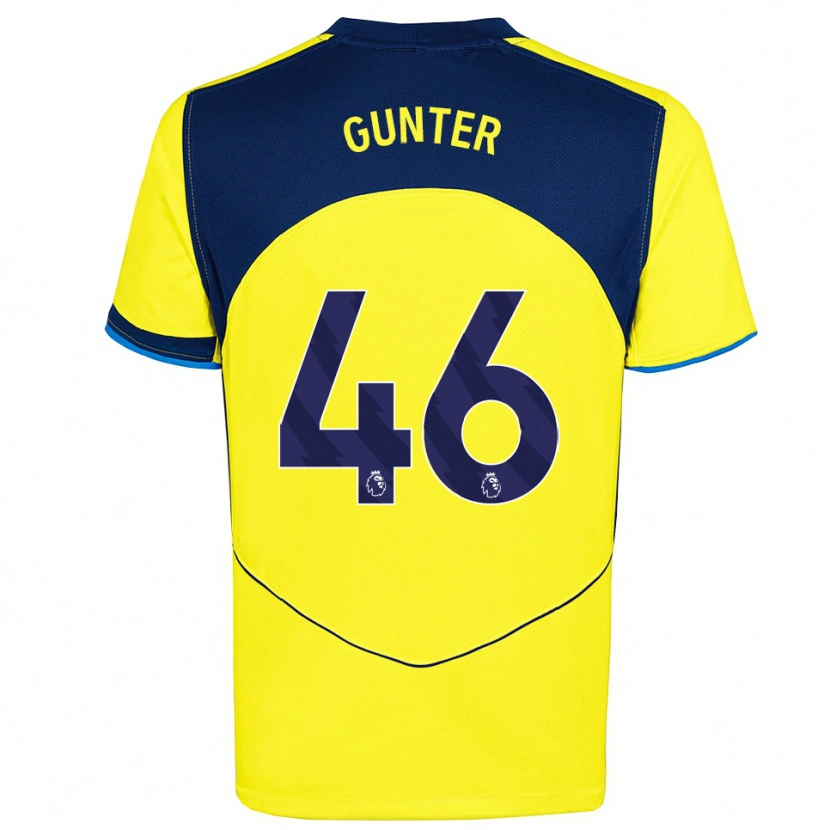 Danxen Damen Luca Gunter #46 Gelb Marineblau Ausweichtrikot Trikot 2025/26 T-Shirt Österreich