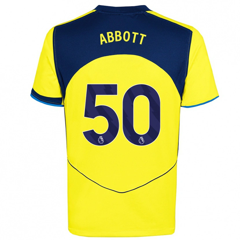 Danxen Damen George Abbott #50 Gelb Marineblau Ausweichtrikot Trikot 2025/26 T-Shirt Österreich