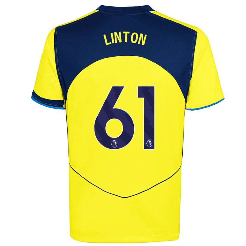 Danxen Damen Jahziah Linton #61 Gelb Marineblau Ausweichtrikot Trikot 2025/26 T-Shirt Österreich