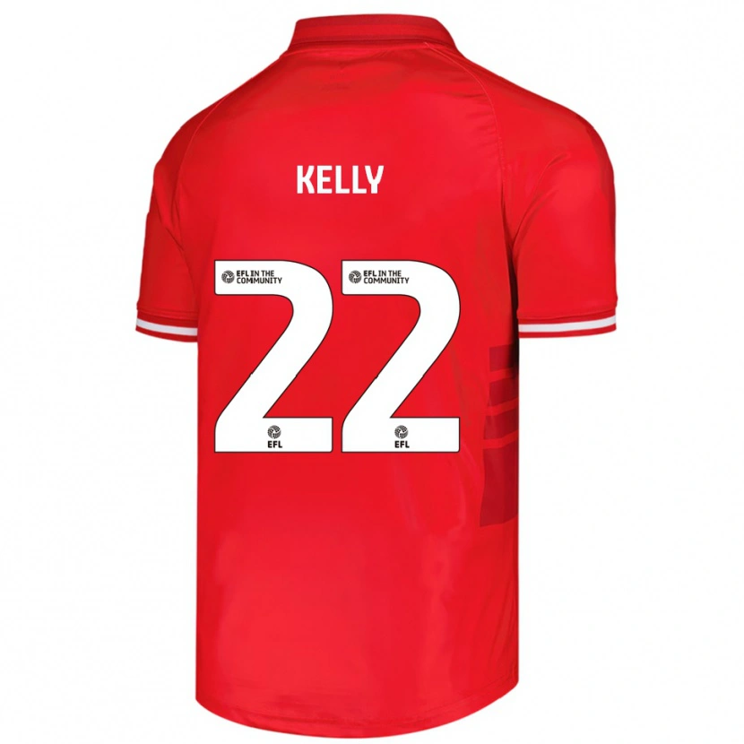 Danxen Kinder Patrick Kelly #22 Rot Weiß Heimtrikot Trikot 2025/26 T-Shirt Österreich