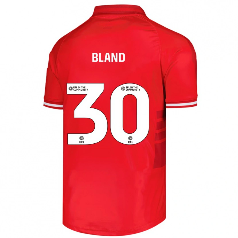 Danxen Kinder Jonathan Bland #30 Rot Weiß Heimtrikot Trikot 2025/26 T-Shirt Österreich
