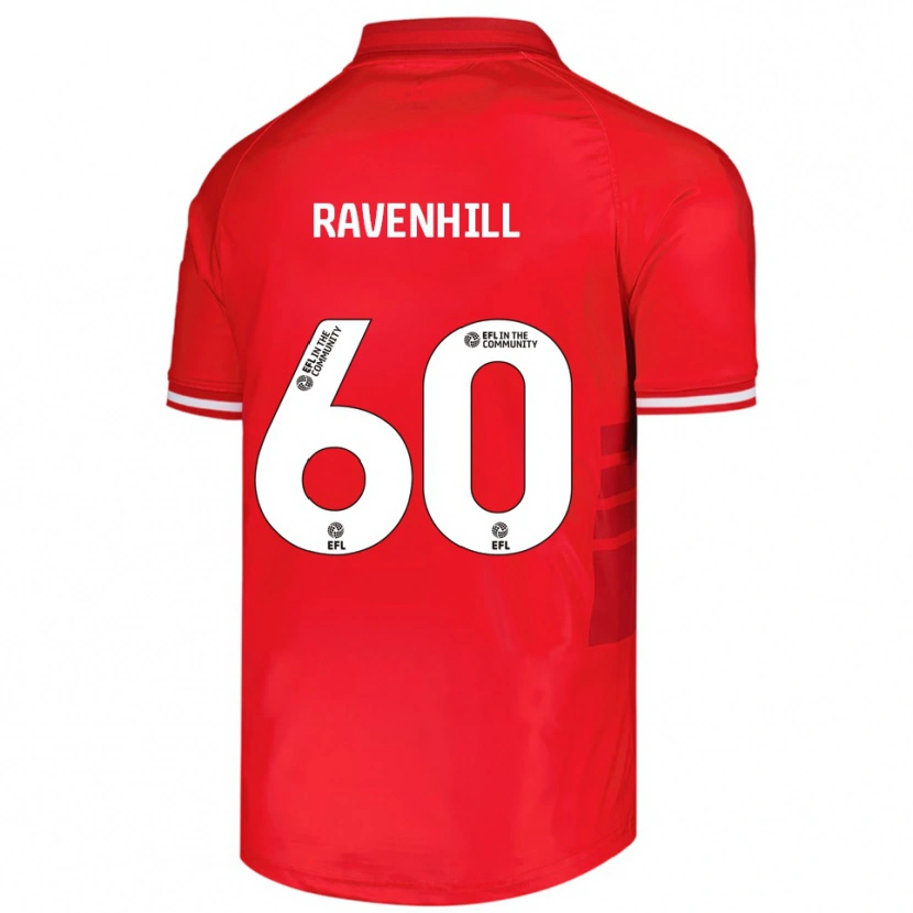 Danxen Kinder Rogan Ravenhill #60 Rot Weiß Heimtrikot Trikot 2025/26 T-Shirt Österreich