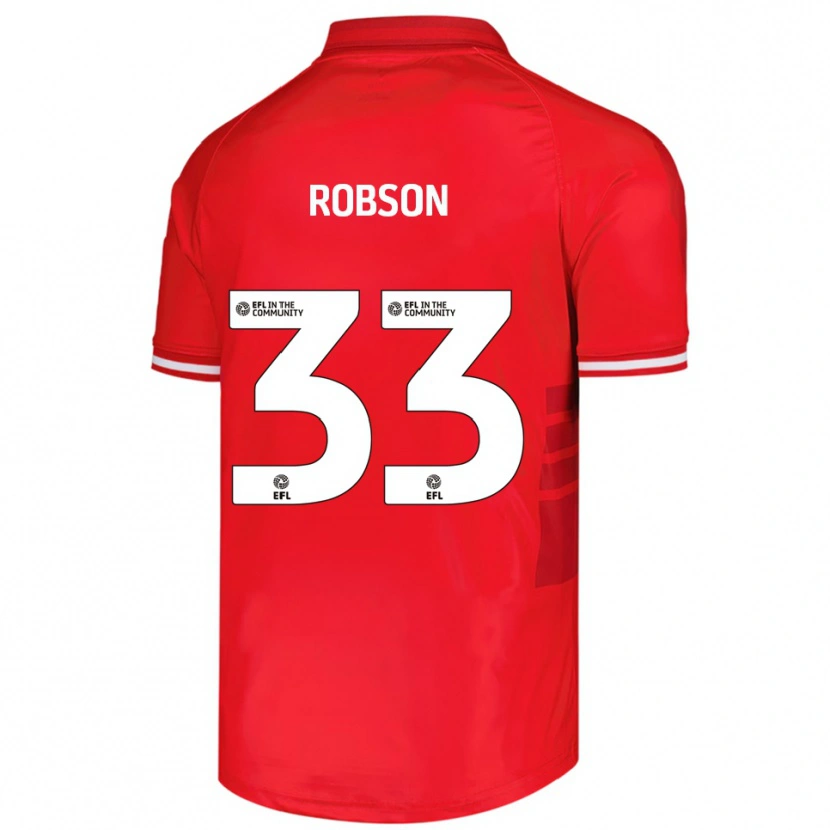 Danxen Kinder Robson Woodcock #33 Rot Weiß Heimtrikot Trikot 2025/26 T-Shirt Österreich