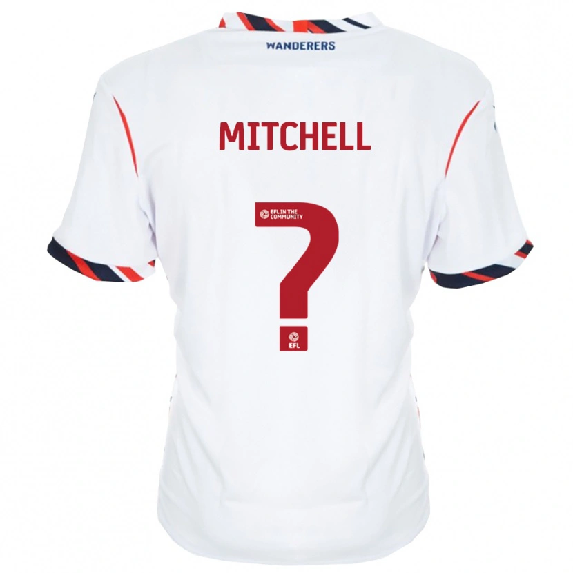 Danxen Kinder Maisy Mitchell #0 Weiß Rot Heimtrikot Trikot 2025/26 T-Shirt Österreich