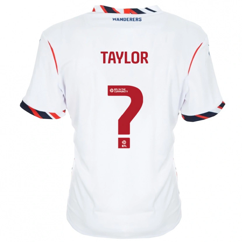 Danxen Kinder Lacey Taylor #0 Weiß Rot Heimtrikot Trikot 2025/26 T-Shirt Österreich