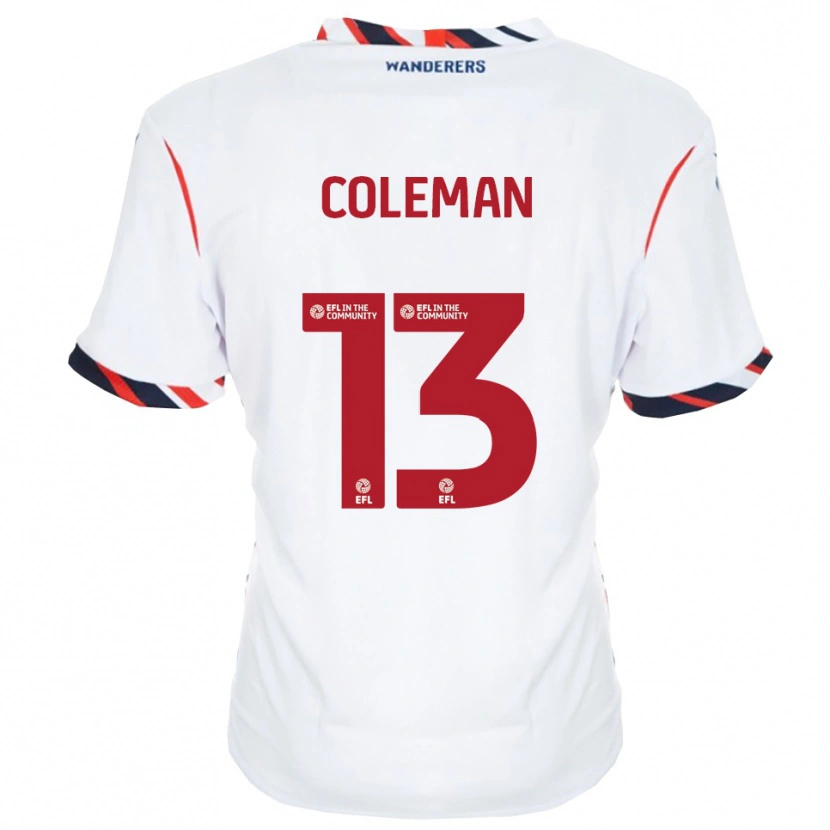 Danxen Kinder Joel Coleman #13 Weiß Rot Heimtrikot Trikot 2025/26 T-Shirt Österreich