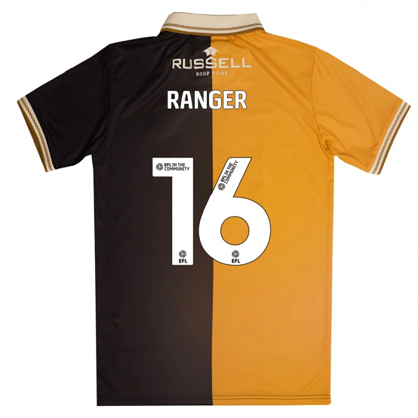 Danxen Kinder Ché Ranger #16 Gelb Schwarz Heimtrikot Trikot 2025/26 T-Shirt Österreich