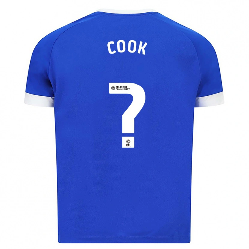 Danxen Kinder Freddie Cook #0 Blau Weiß Heimtrikot Trikot 2025/26 T-Shirt Österreich