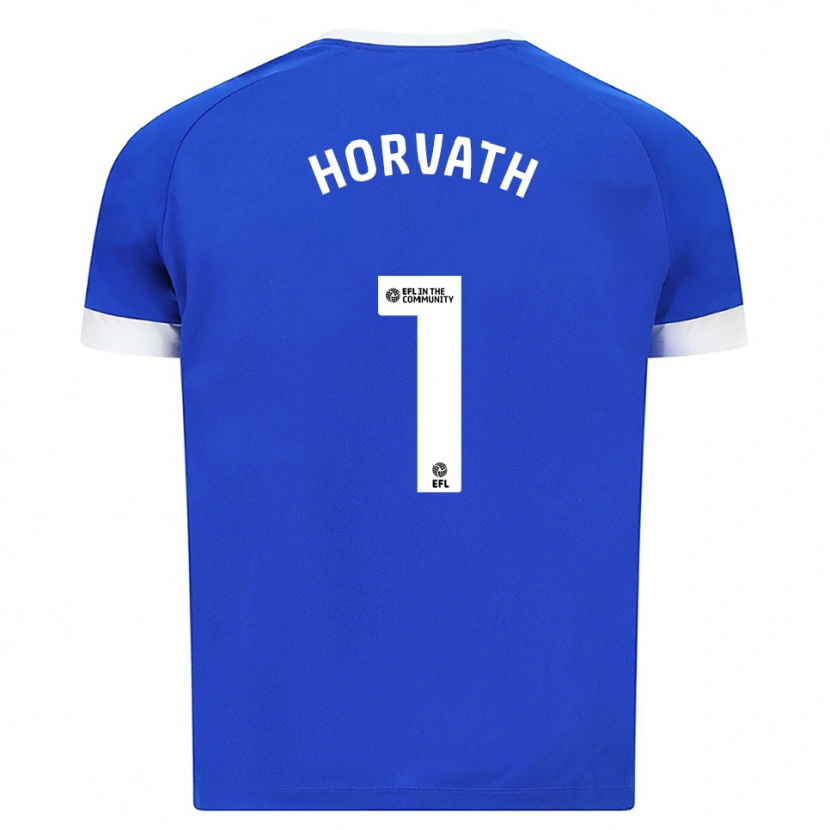 Danxen Kinder Ethan Horvath #1 Blau Weiß Heimtrikot Trikot 2025/26 T-Shirt Österreich