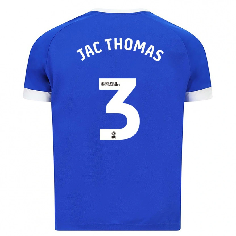 Danxen Kinder Jac Thomas #3 Blau Weiß Heimtrikot Trikot 2025/26 T-Shirt Österreich