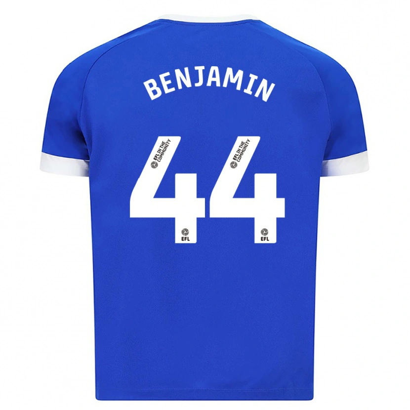 Danxen Kinder Xavier Benjamin #44 Blau Weiß Heimtrikot Trikot 2025/26 T-Shirt Österreich