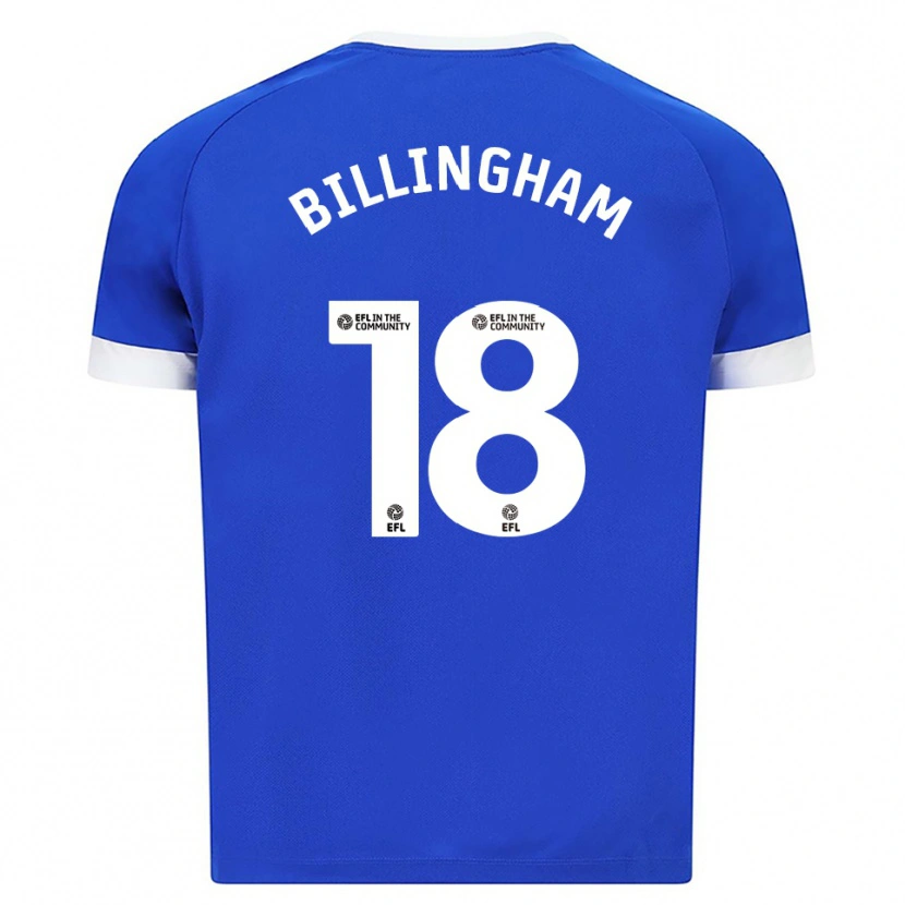 Danxen Kinder Lily Billingham #18 Blau Weiß Heimtrikot Trikot 2025/26 T-Shirt Österreich