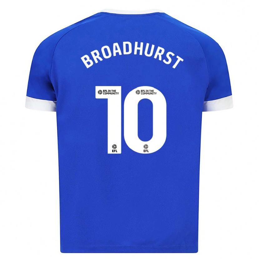 Danxen Kinder Danielle Broadhurst #10 Blau Weiß Heimtrikot Trikot 2025/26 T-Shirt Österreich