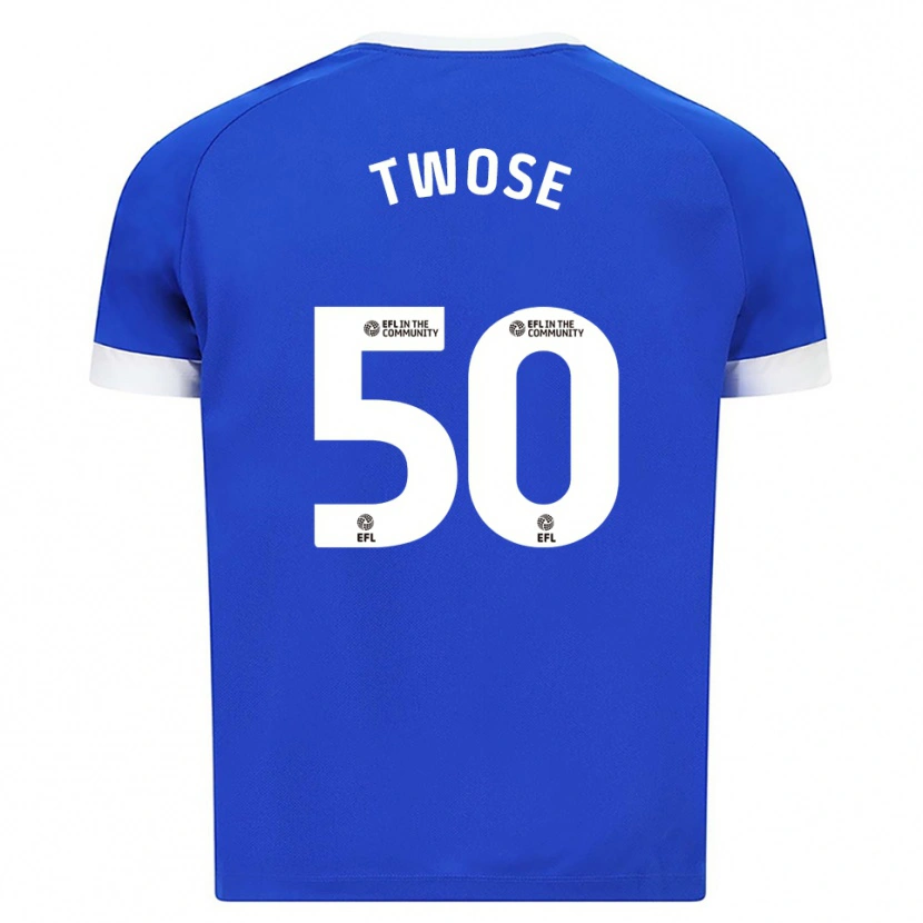 Danxen Kinder Cody Twose #50 Blau Weiß Heimtrikot Trikot 2025/26 T-Shirt Österreich
