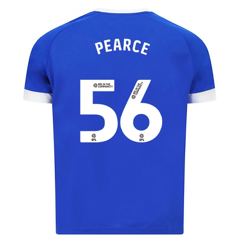 Danxen Kinder Luke Pearce #56 Blau Weiß Heimtrikot Trikot 2025/26 T-Shirt Österreich