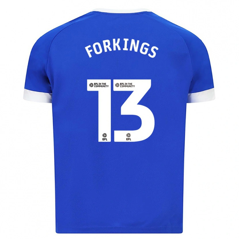 Danxen Kinder Amelia Forkings #13 Blau Weiß Heimtrikot Trikot 2025/26 T-Shirt Österreich