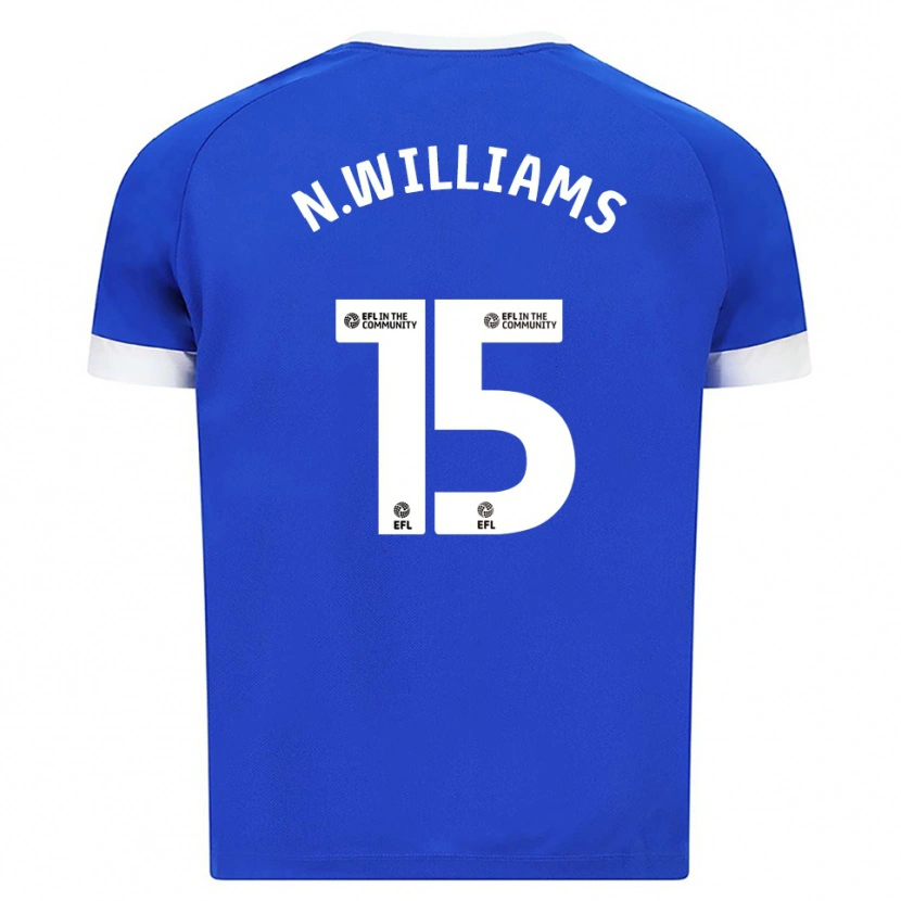 Danxen Kinder Noah Williams #15 Blau Weiß Heimtrikot Trikot 2025/26 T-Shirt Österreich