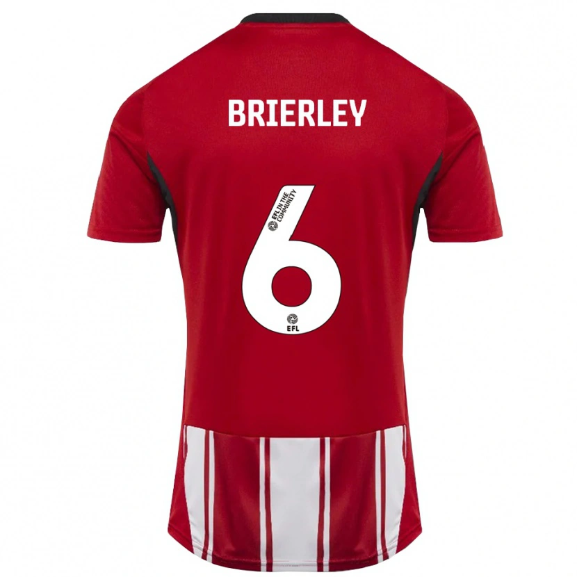 Danxen Kinder Ethan Brierley #6 Rot Weiß Schwarz Heimtrikot Trikot 2025/26 T-Shirt Österreich