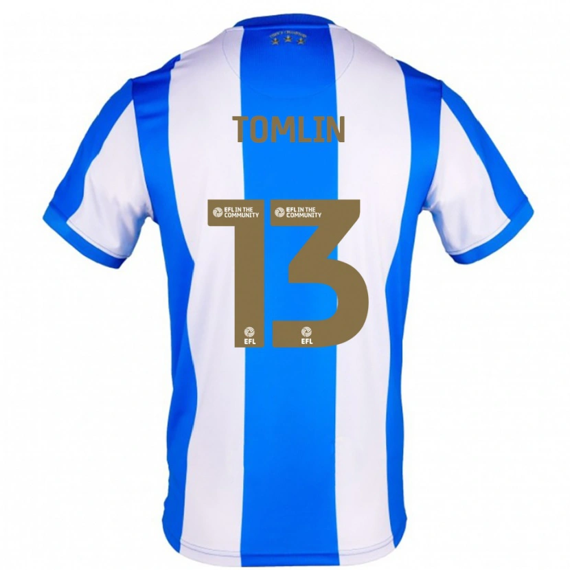 Danxen Kinder Phoebe Tomlin #13 Blau Weiß Heimtrikot Trikot 2025/26 T-Shirt Österreich