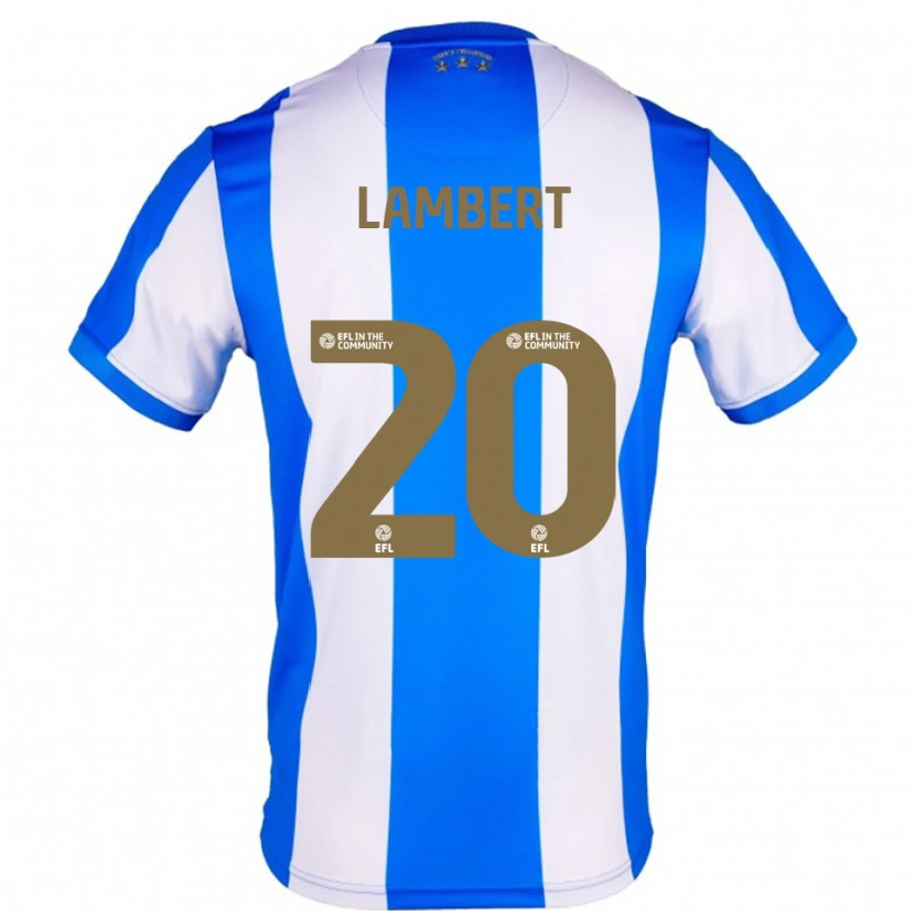 Danxen Kinder Ellie Lambert #20 Blau Weiß Heimtrikot Trikot 2025/26 T-Shirt Österreich