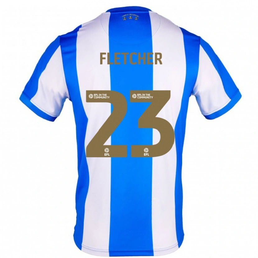 Danxen Kinder Serena Fletcher #23 Blau Weiß Heimtrikot Trikot 2025/26 T-Shirt Österreich